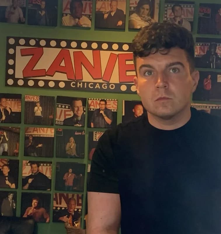 Brian Miklas — comedian at Hecklers Happy Hour comedy show in Chicago