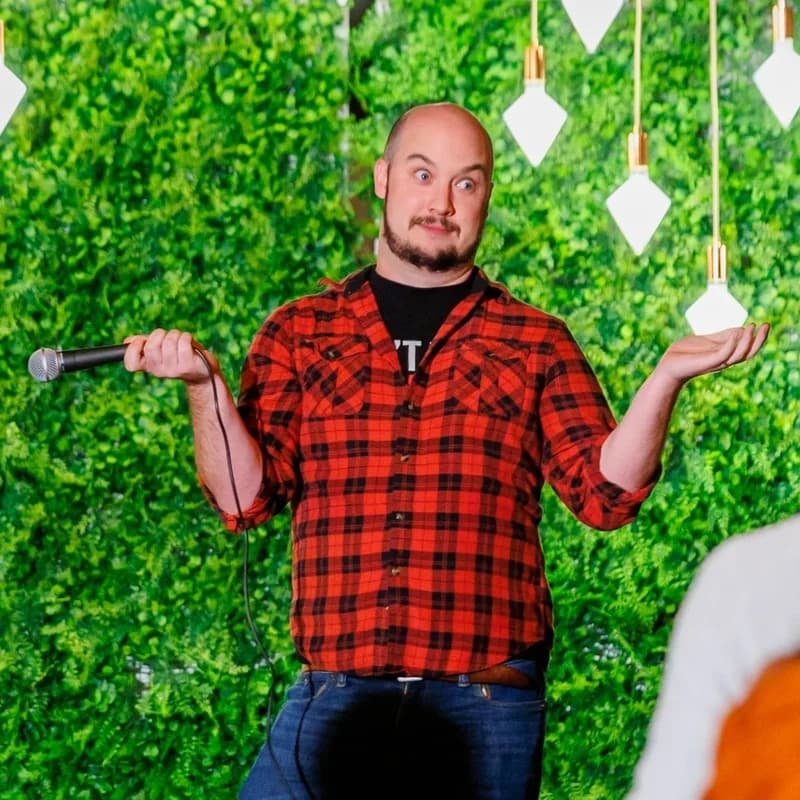 Conor Cawley — comedian at Hecklers Happy Hour comedy show in Chicago