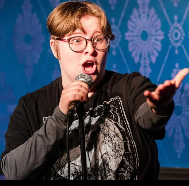 Katie Mark — comedian at Hecklers Happy Hour comedy show in Chicago